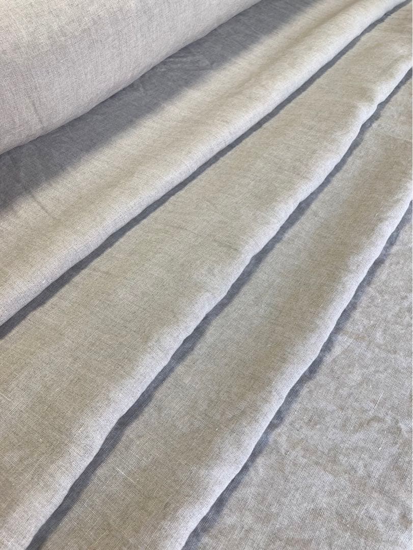 【rin様専用】リネン40番手 平織　近江晒加工 6m