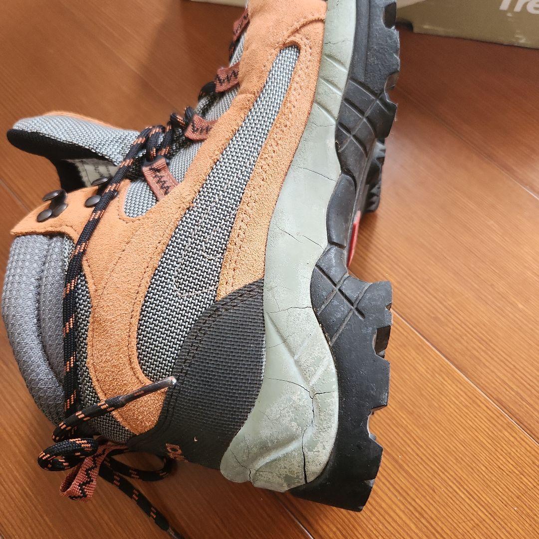 TrekSta 登山靴 オレンジ/グレー　25cm