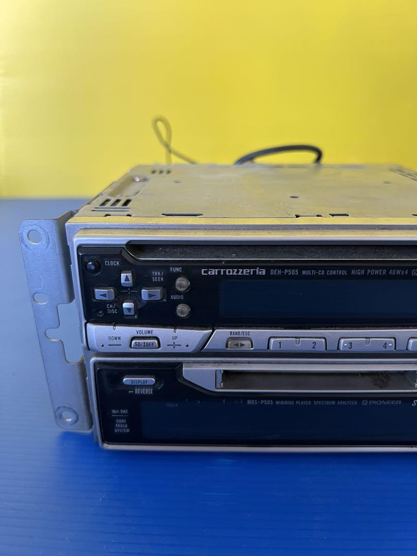カロッツェリア DEH-P505+MDS-P505バックラ イト交換済 スペアナ