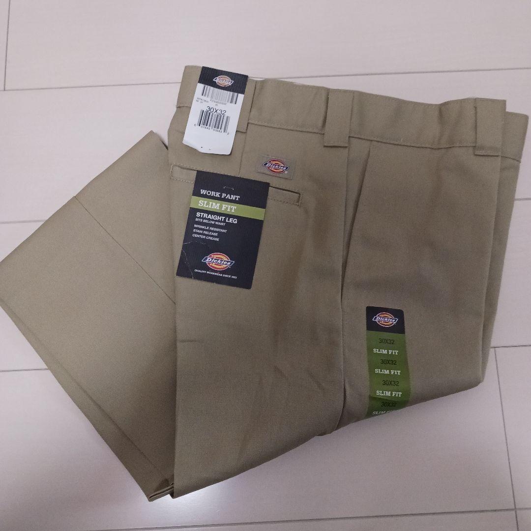 (新品未使用タグ付き)ディッキーズ873カーキ(ベージュ)30×32