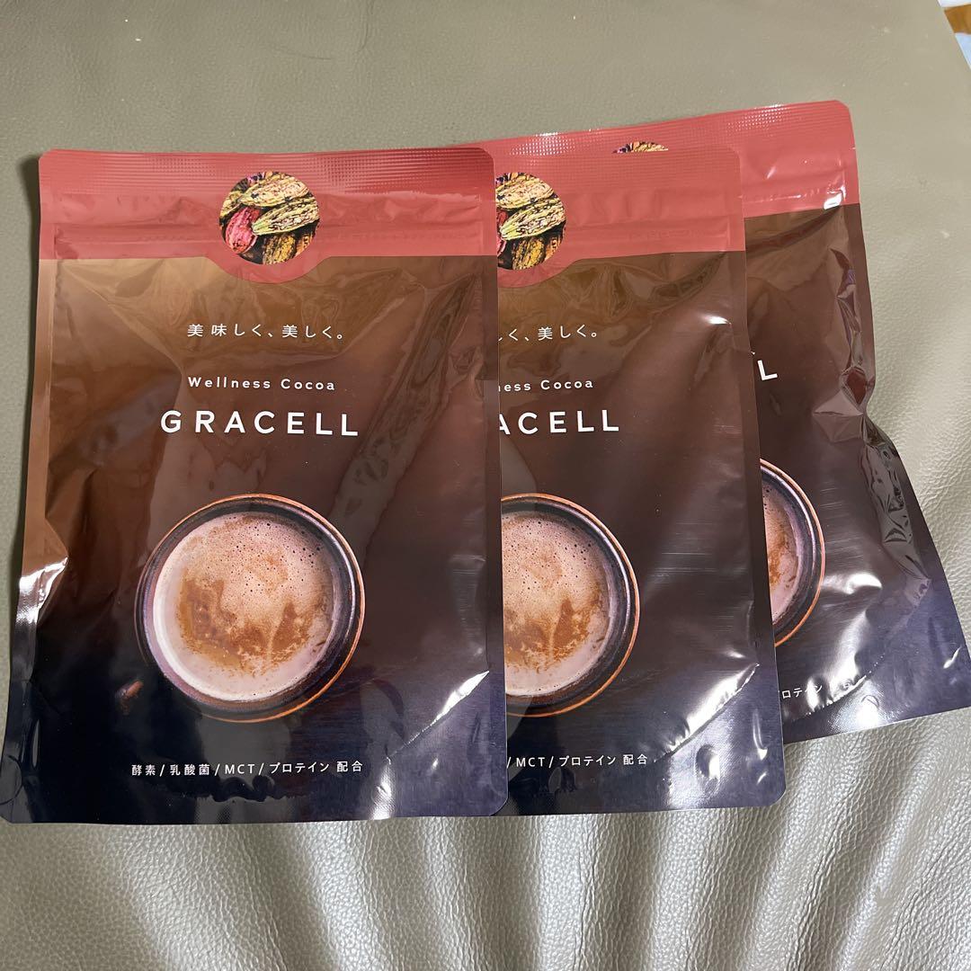GRACELL ウェルネスココア 100g×3袋 新品、未使用品 - メルカリ