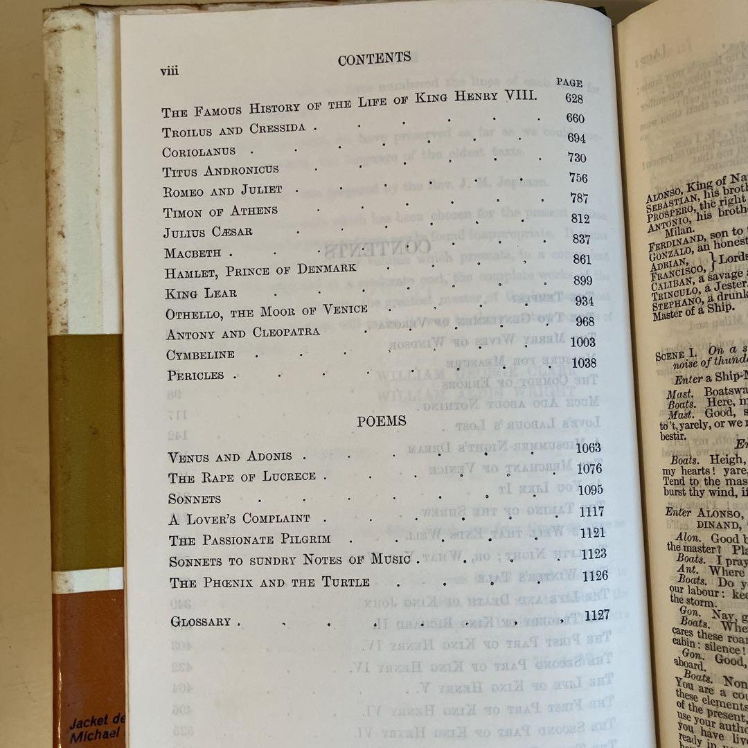The Works of William Shakespeare　洋書