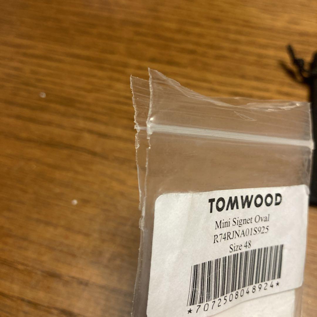 アクセサリー TOMWOOD Mini Signet Oval Ring 48