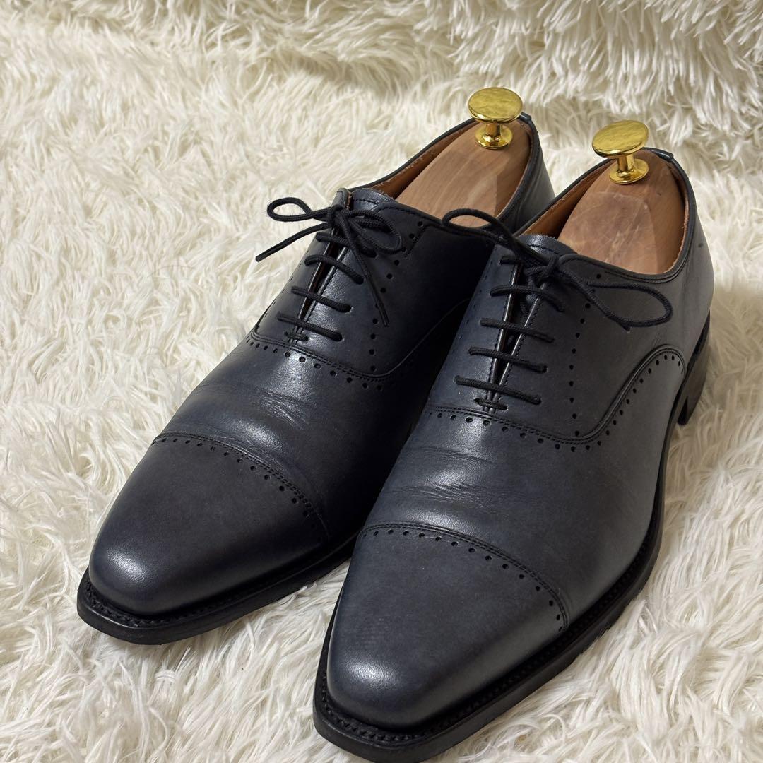 【美品】SCOTCH GRAIN スコッチグレイン　756 ストレートチップ