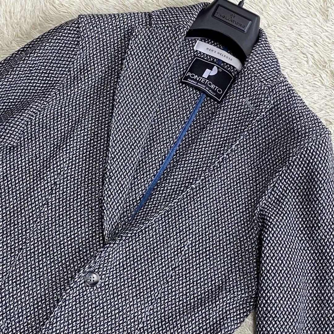 【美品】メンズメルローズ×PONTETORTO テーラードジャケット Lサイズ