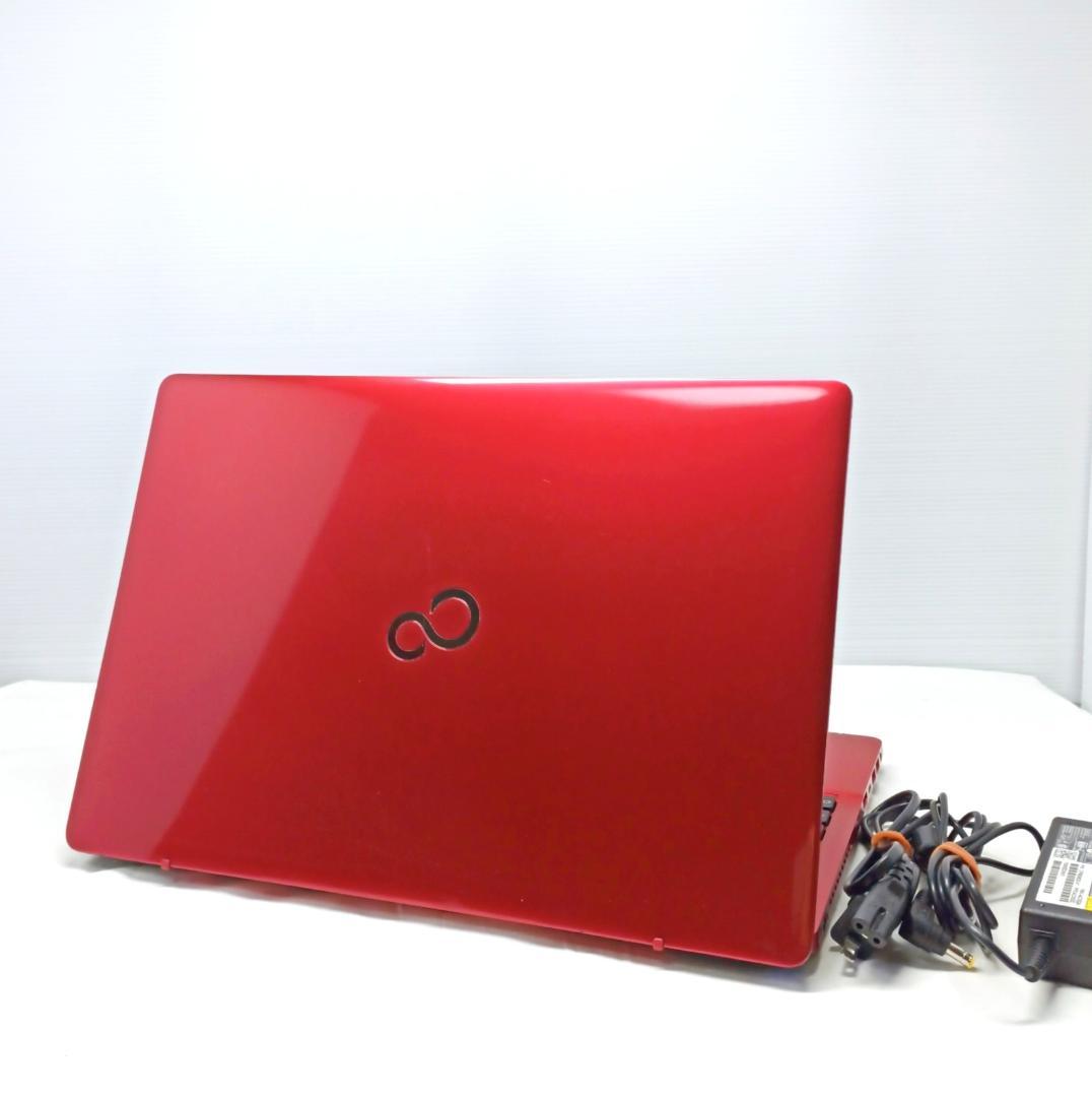 【スッキリ薄型✨美品】富士通ノートパソコン✨SSD✨8G ✨カメラ付✨ブルーレイ 薄型✨美品】富士通ノートパソコン✨SSD✨8G ✨カメラ付✨ブルーレイ