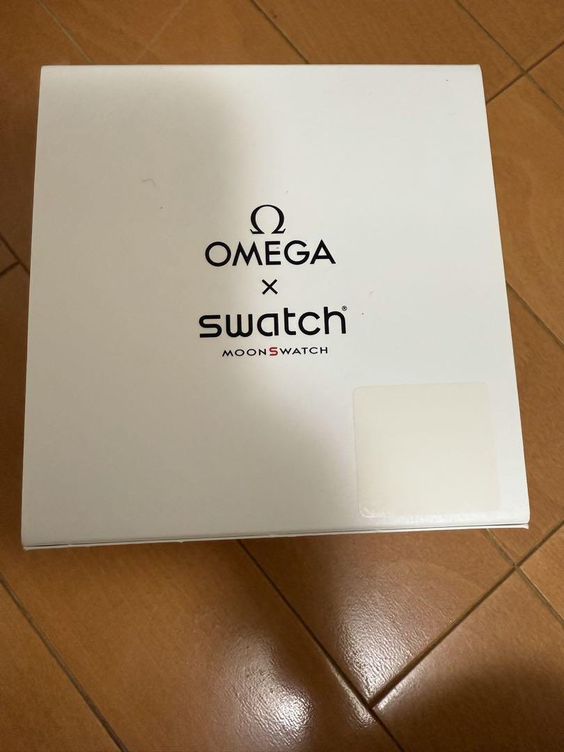 時計 Snoopy x OMEGA x Swatch MoonSwatch White