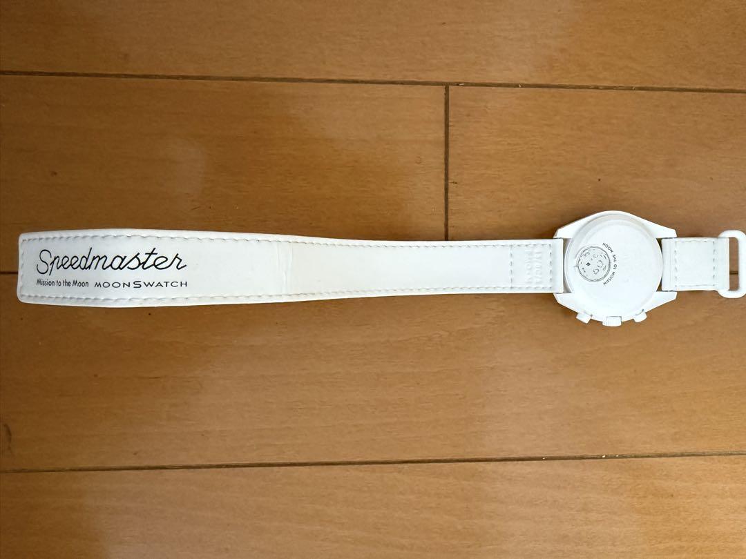 時計 Snoopy x OMEGA x Swatch MoonSwatch White
