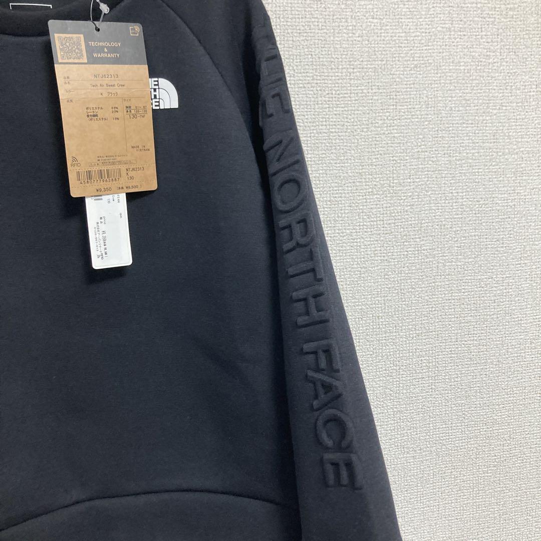 新品THE NORTH FACE 黒 130トレーナー