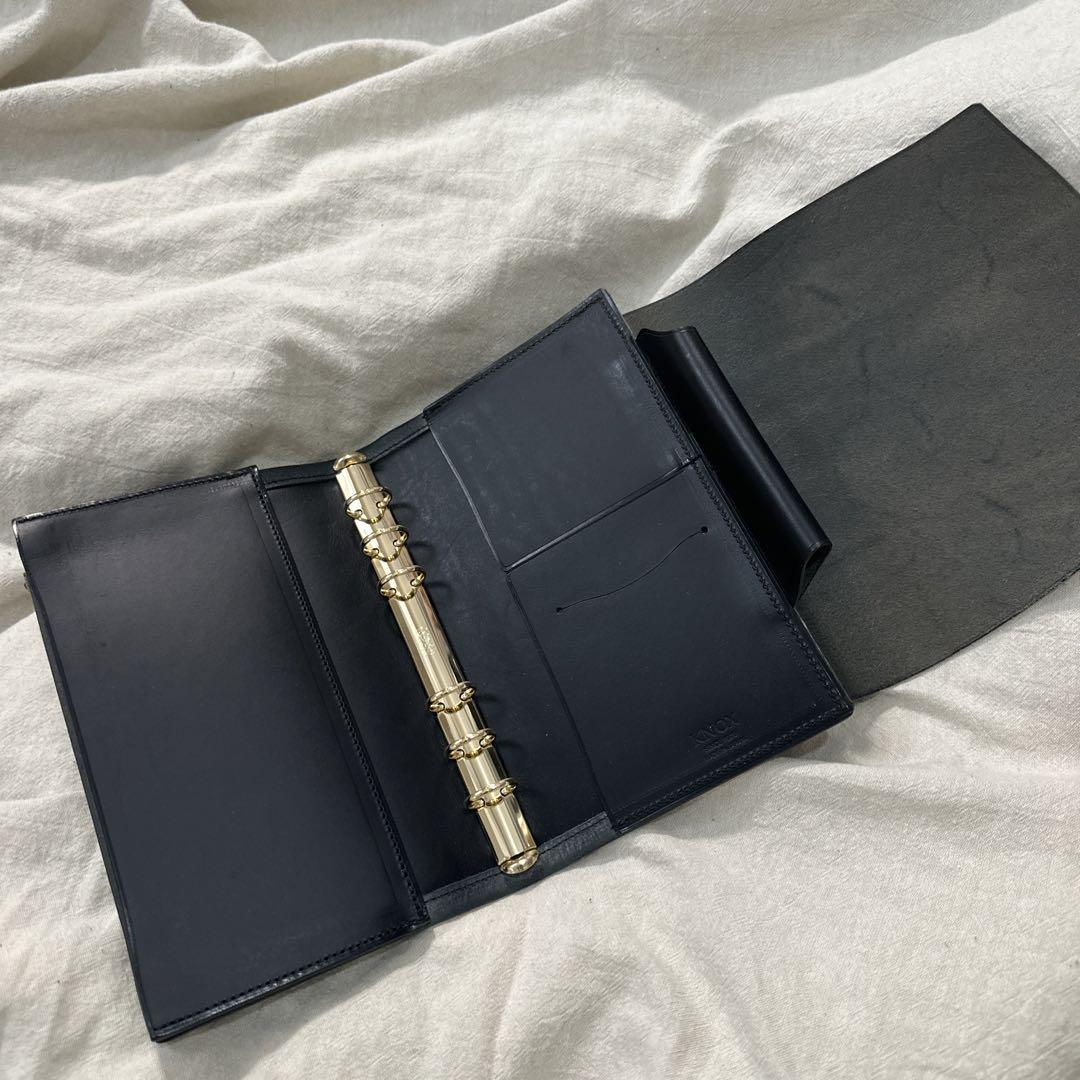 KNOX フラクト FLUCT システム手帳 バイブルサイズ フラップ