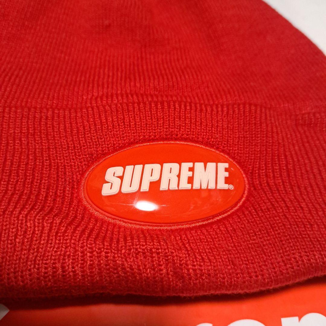 帽子 SUPREME Rubber Patch Beanie 18ss