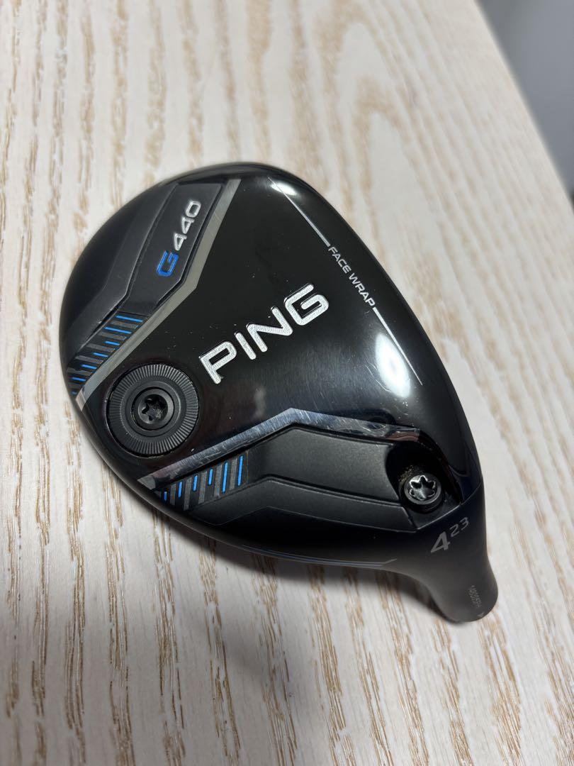 新品未使用 PING G440 4UT 23° ユーティリティヘッド単品 ゆうさん専用【美品、ヘッドのみ】PING G440 4番UT 23度