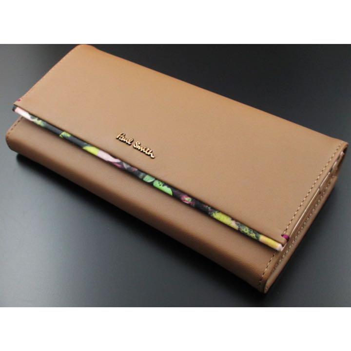 お買い得 ポールスミス 長財布 ベージュ系 cBwgJ-m21590829963 新品 箱付 超激得特価