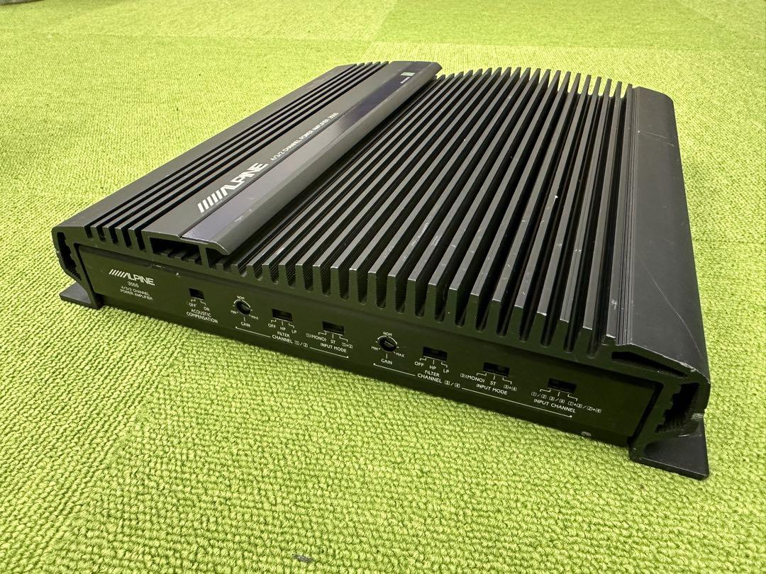 Alpine 3555 4 3 2 Channel Car Audio Amplifier Used Fully