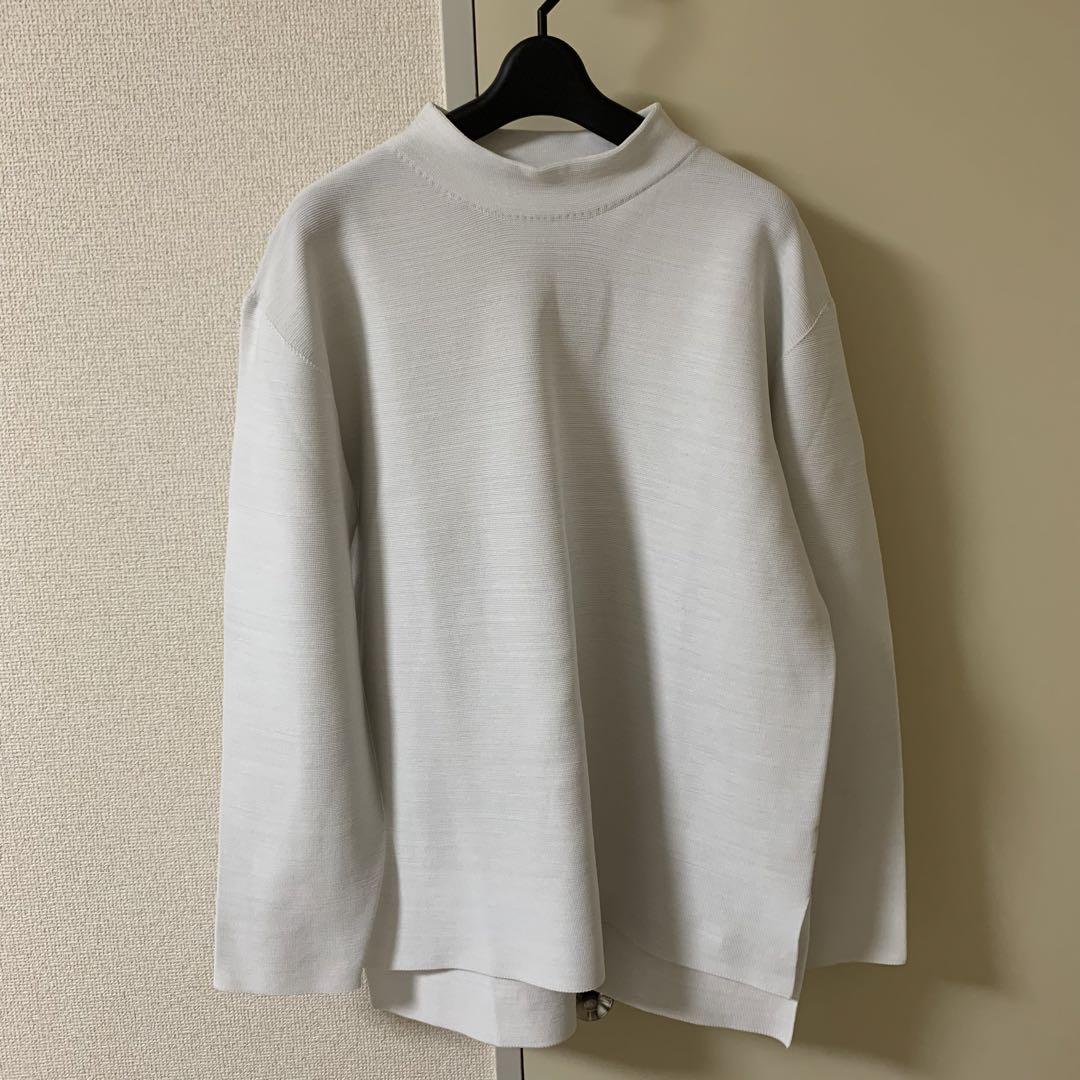 正規販売店 【CFCL】MOCK T-Shirt Long NECK Polyester TEE - www