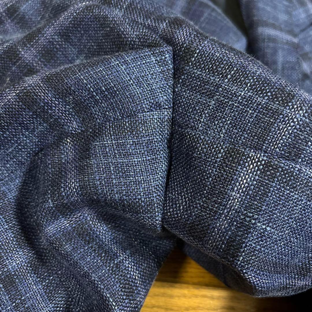 ISAIA イザイア テーラードジャケット チェック柄 メンズ