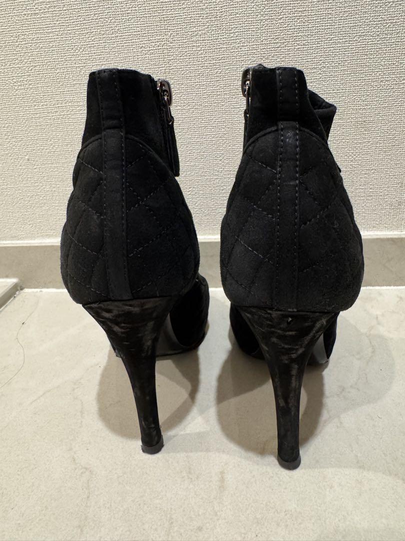 CHANEL ショットブーツ 正規品 37.0