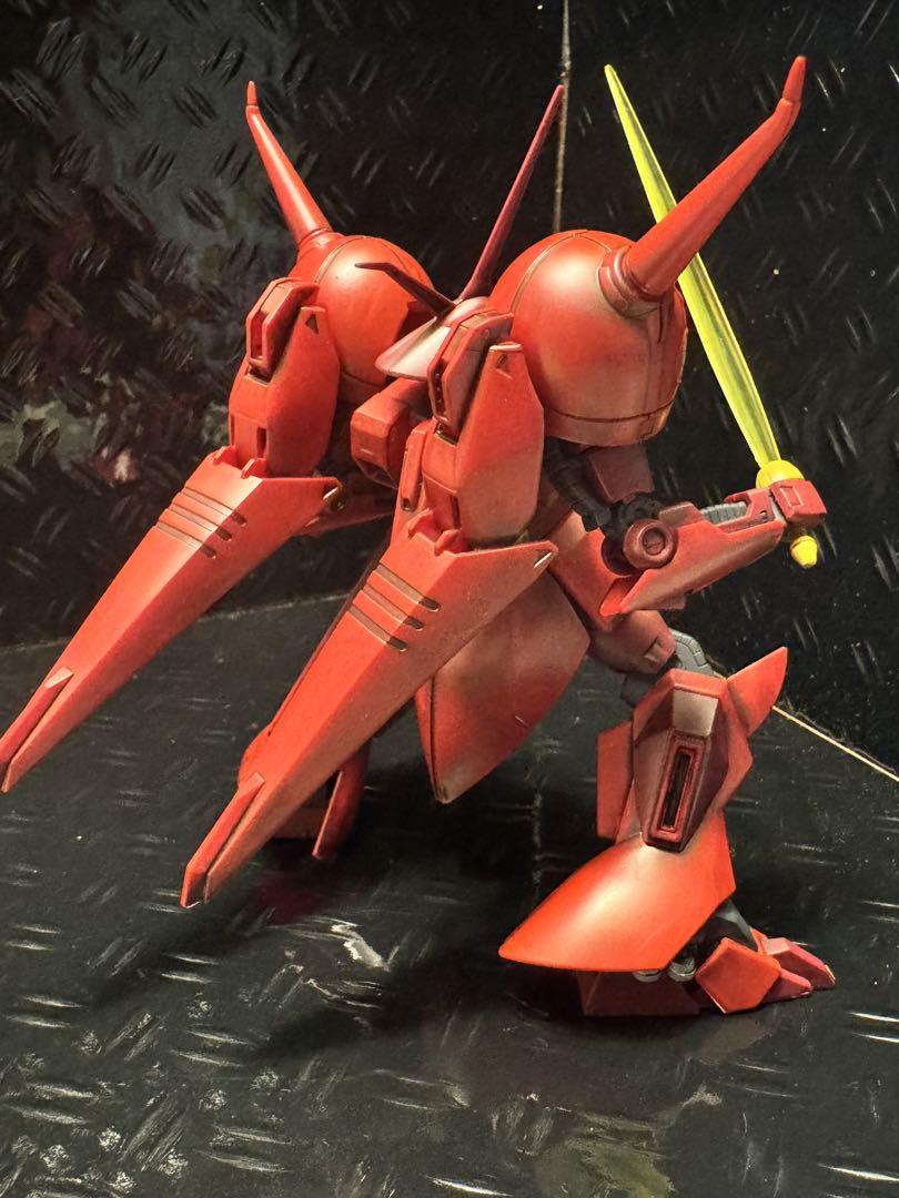hguc Rジャジャ　全塗装　完成品