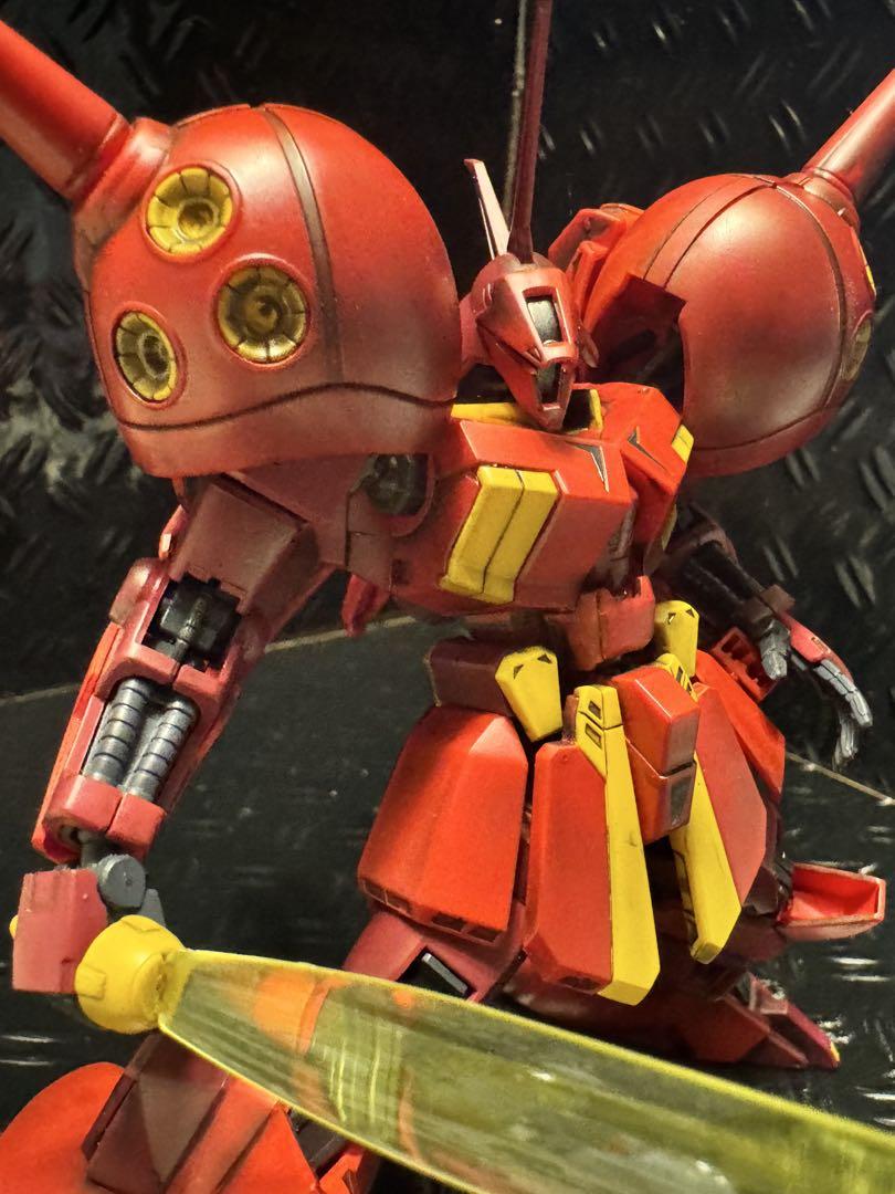 hguc Rジャジャ　全塗装　完成品