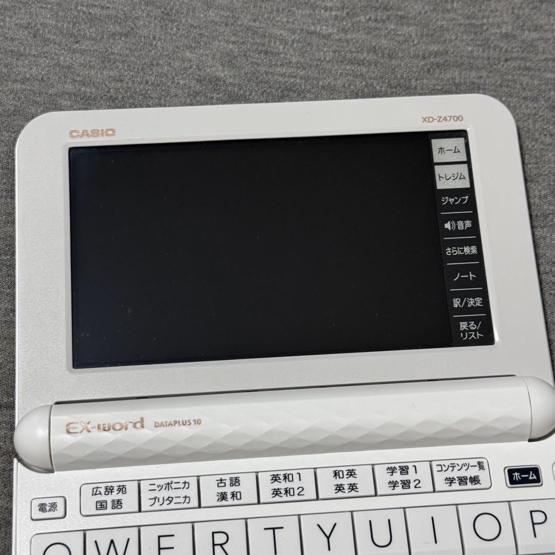 美品】カシオ 電子辞書 EX-word XD-Z4700 高校生モデル - メルカリ