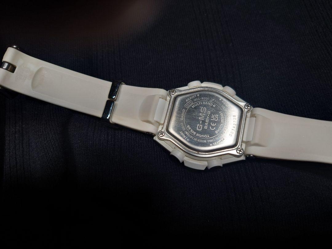 CASIO ベビージー G-MS 電波ソーラー  MSG-W200-7AJF