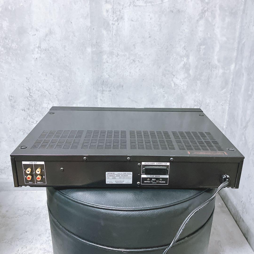 【希少】SONY CDデッキ CDP-502ES トレー難あり 動作確認済み