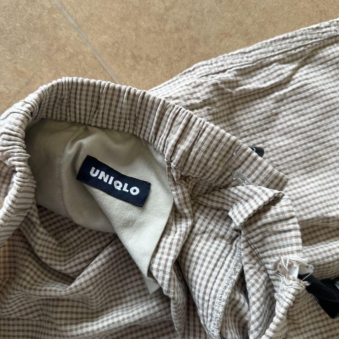 90s vintage OLD UNIQLO check short pants