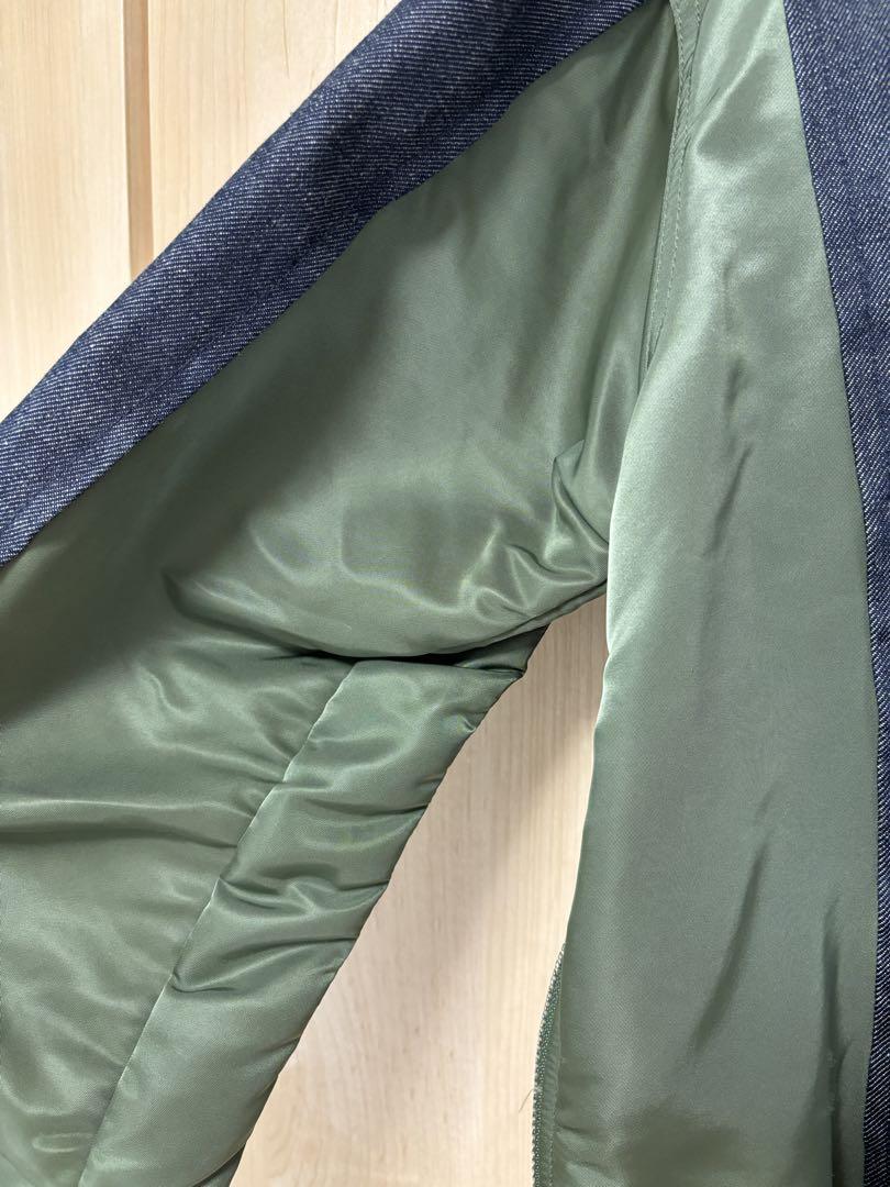 sacai APC コラボ MA-1 ブルゾン KAKI Sサイズ