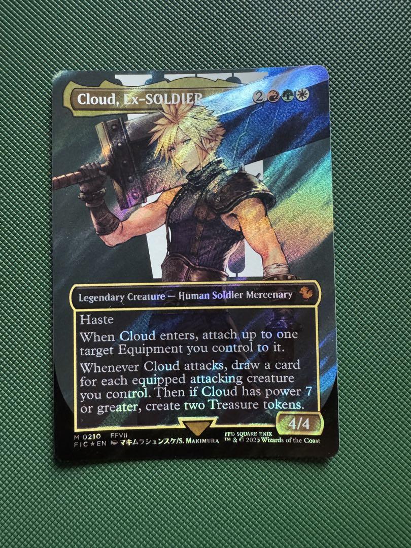 MTG【サージ・Foil】□ボーダーレス□《元ソルジャー、クラウド