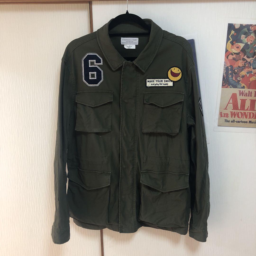 メルカリ チャオパニック ミリタリーシャツ ジャケット サイズ l ミリタリージャケット 3 000 中古や未使用のフリマ メルカリ チャオパニック ミリタリーシャツ ジャケット サイズ l ミリタリージャケット 3 000 中古や未使用のフリマ