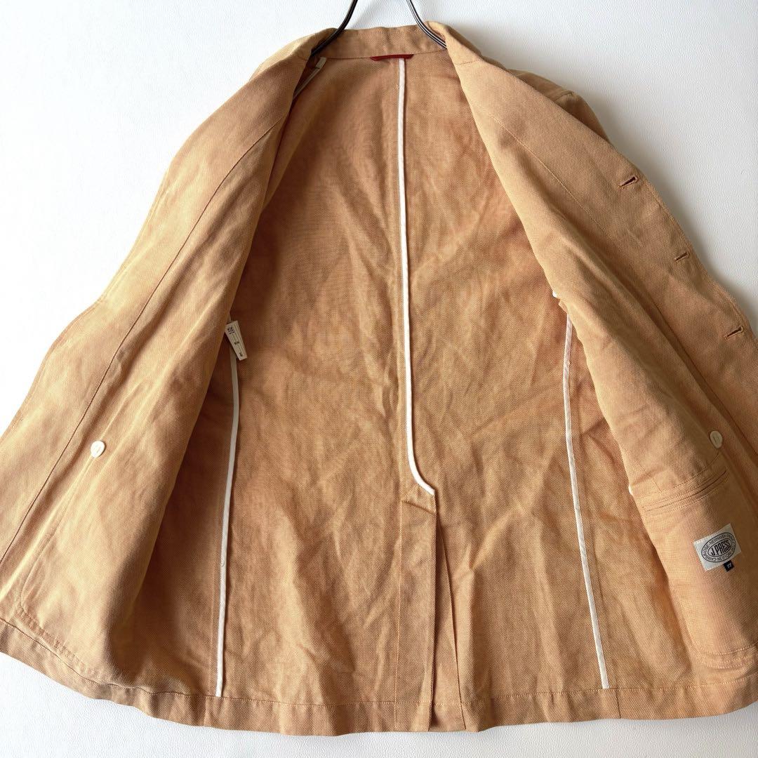 【正規品】 サマーコート 極美品】ジェイプレス ジャケット XL リネン XL ジャケット・アウター