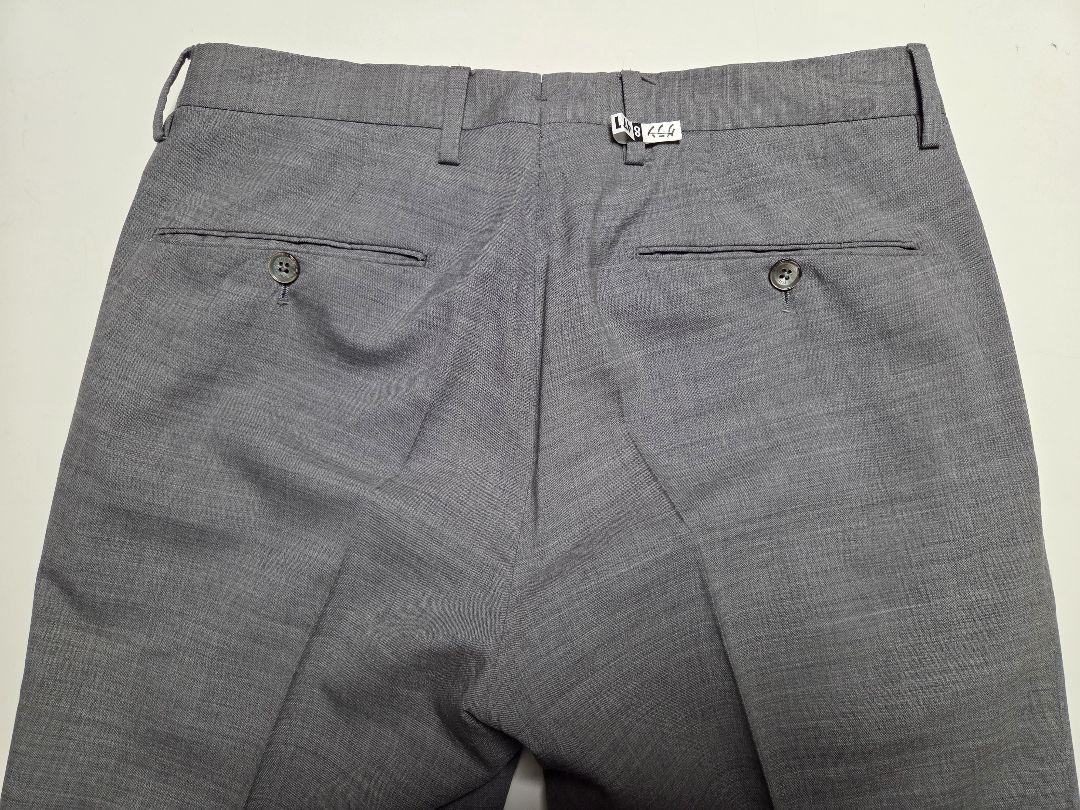 【美品】PT01　BEAMS F別注　SUPER SLIM　薄灰　46　春夏