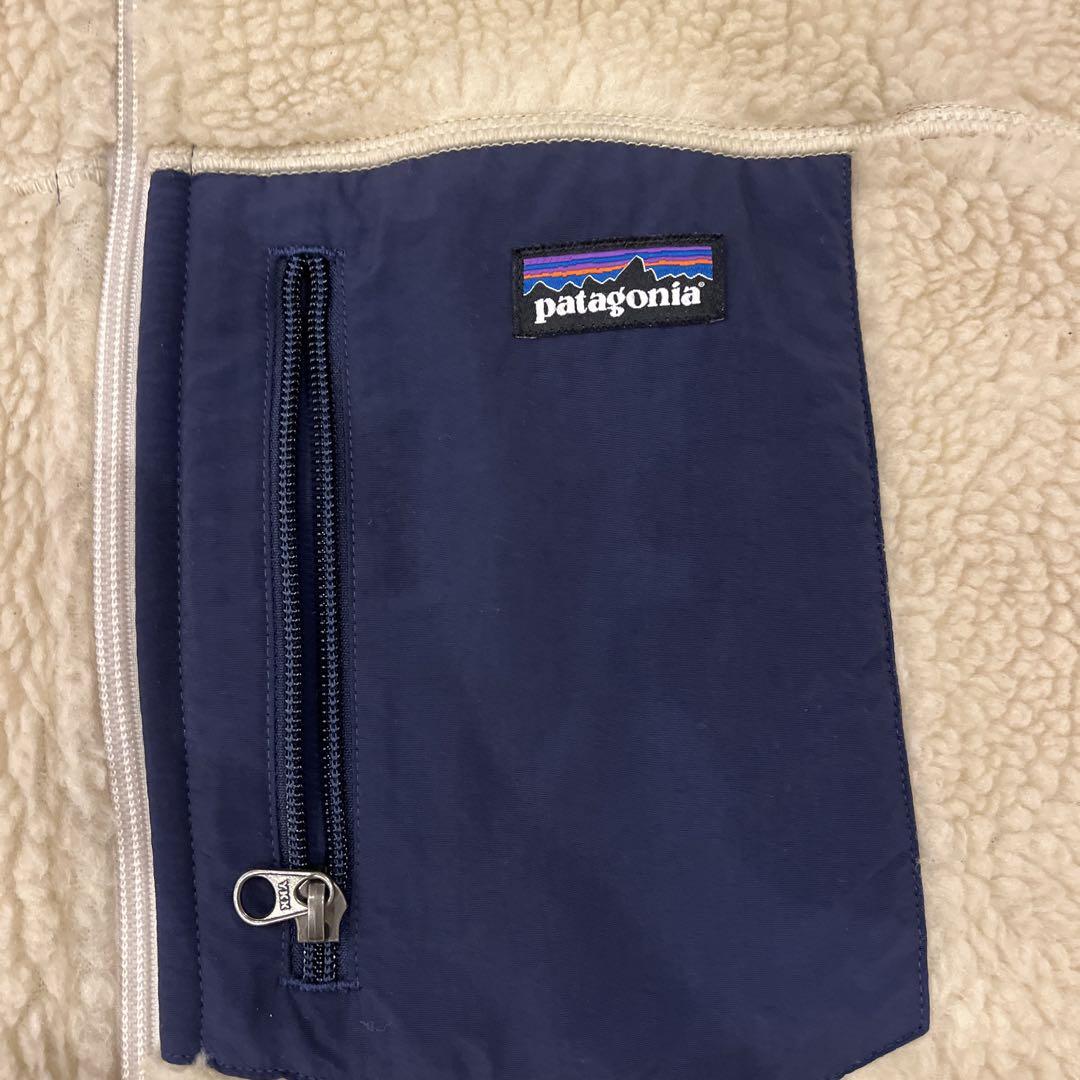 Patagonia メンズ L ベスト クリーム色