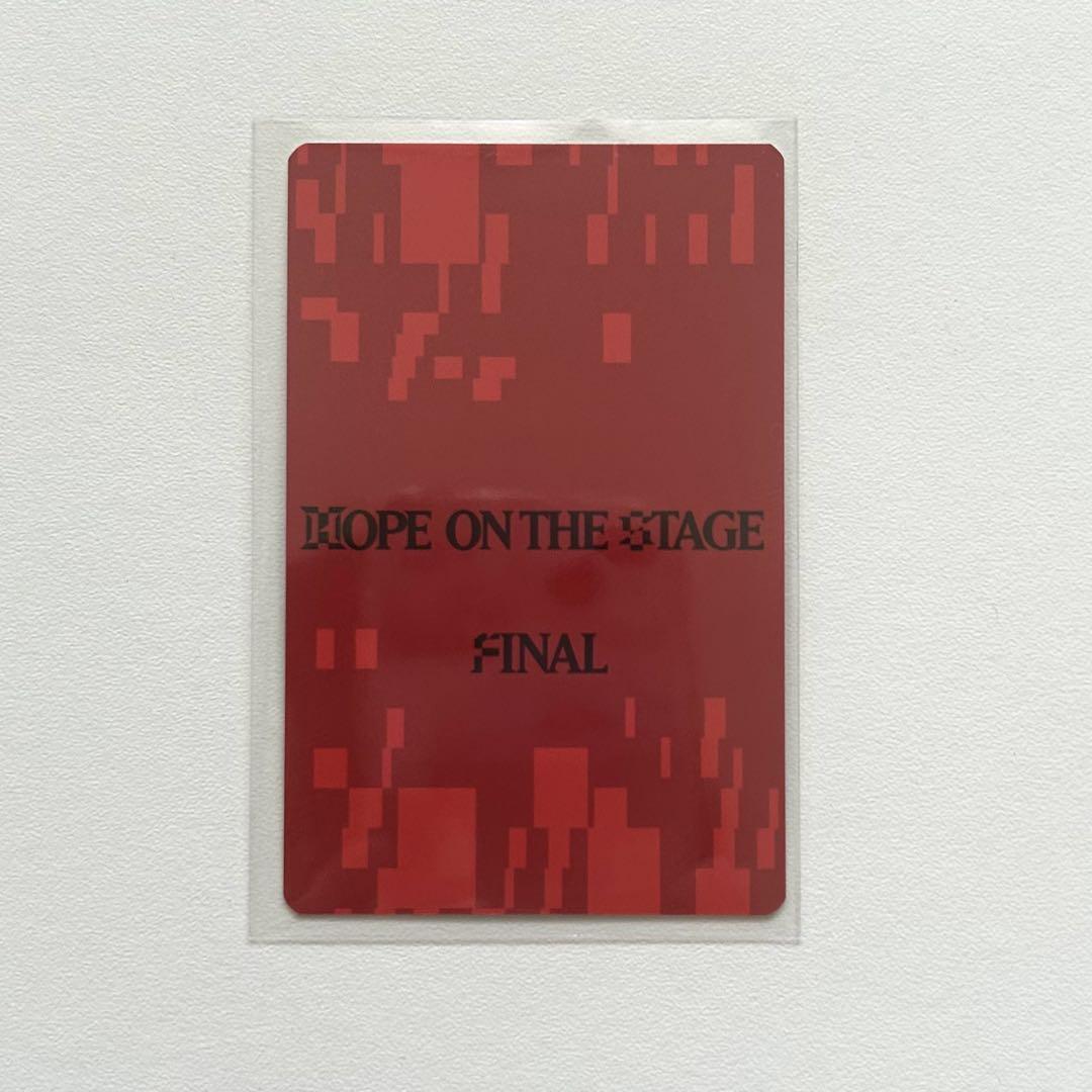 j-hope HOPE ON THE STAGE FINAL トレカのみ - メルカリ