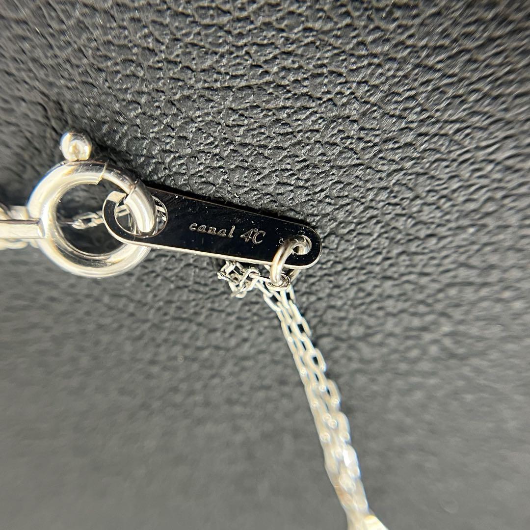 【美品】canal 4℃ K10ネックレス/オルゴール付ジュエリーケース