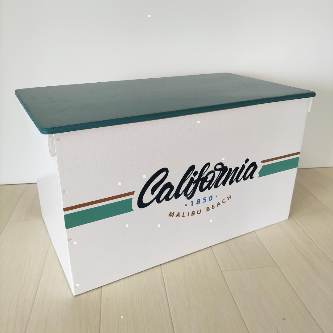 84《収納BOX》宅配ボックス リビング収納　インテリア　カルフォルニア　西海岸