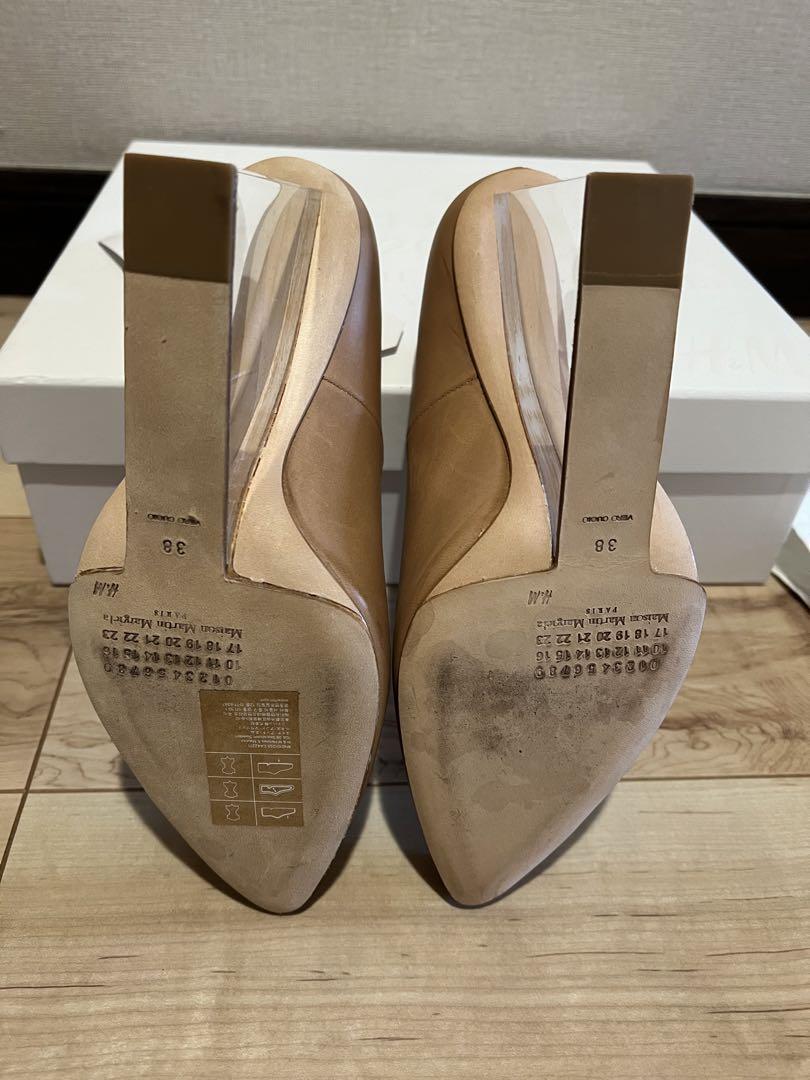 Maison Margiela×H&M クリアパンプス ベージュ 38ドクター