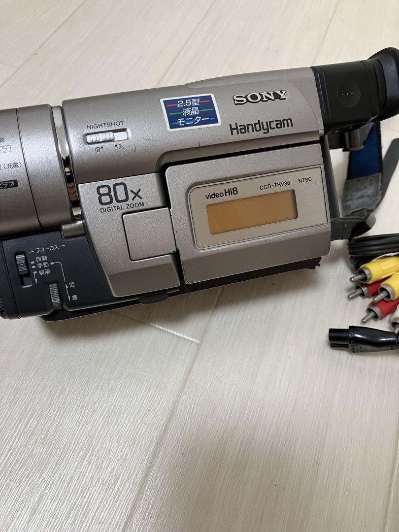 動作品　CCD-TRV80 ハンディ　ビデオ