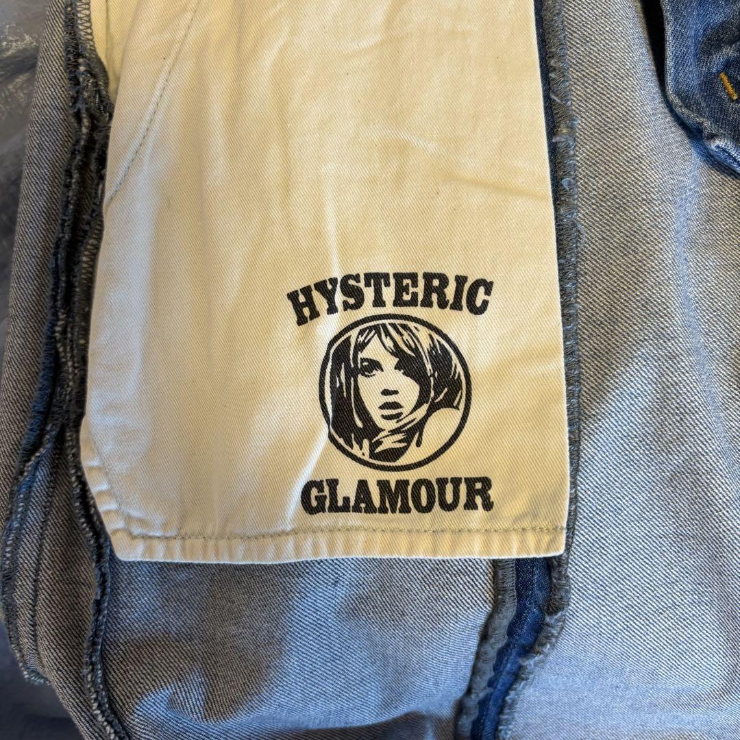 ヒステリックグラマー HYSTERIC GLAMOUR スクラッチデニムスカート