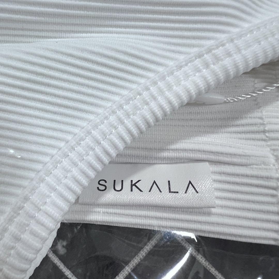 SUKALA】リブソリッドショートタンクトップ(S・Mサイズ