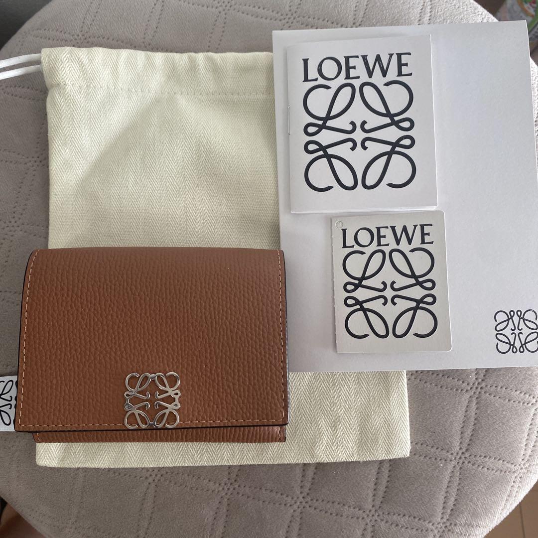 あ*要様 LOEWE 財布　レザー　ブラウン