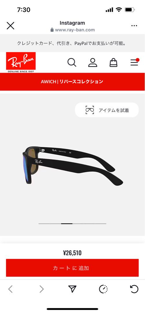 Ray.Banサングラス 編光サングラス