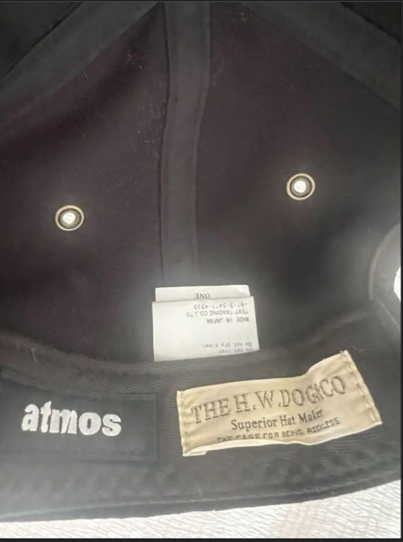 THE H.W.DOG&CO. atmos コラボキャップ