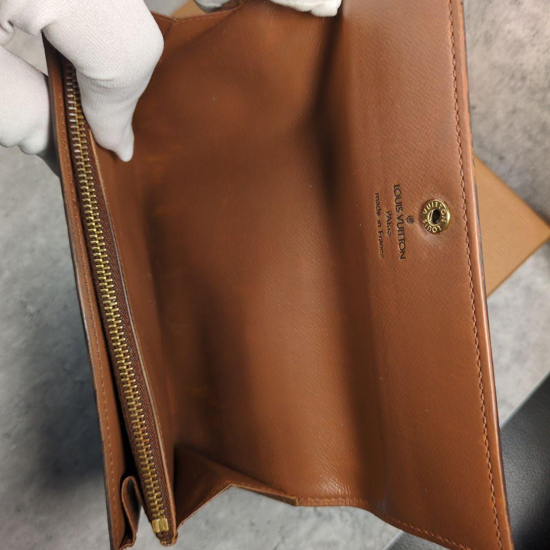 LOUIS VUITTON ルイ ヴィトン 長財布 ポシェットポルトモネクレディ