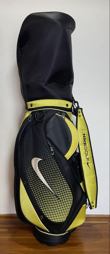 値下げ❗️【希少・美品】Nike Golf キャディバッグ ブラック/イエロー