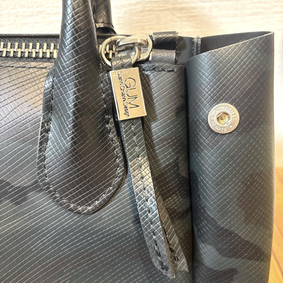 高品質 GIANNICHIARINI ジャンニキアリーニ カモフラ柄 ハンドバッグ バッグ