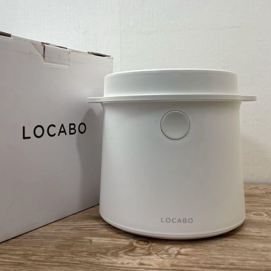 LOCABO 糖質カット炊飯ジャー(5合炊き) ホワイト JMC20EW JM