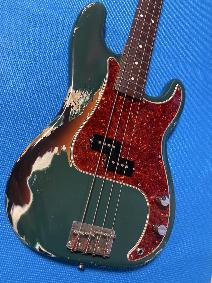 Fender Japan PB-57ニトロセルロースラッカー塗装　新品CTS使用