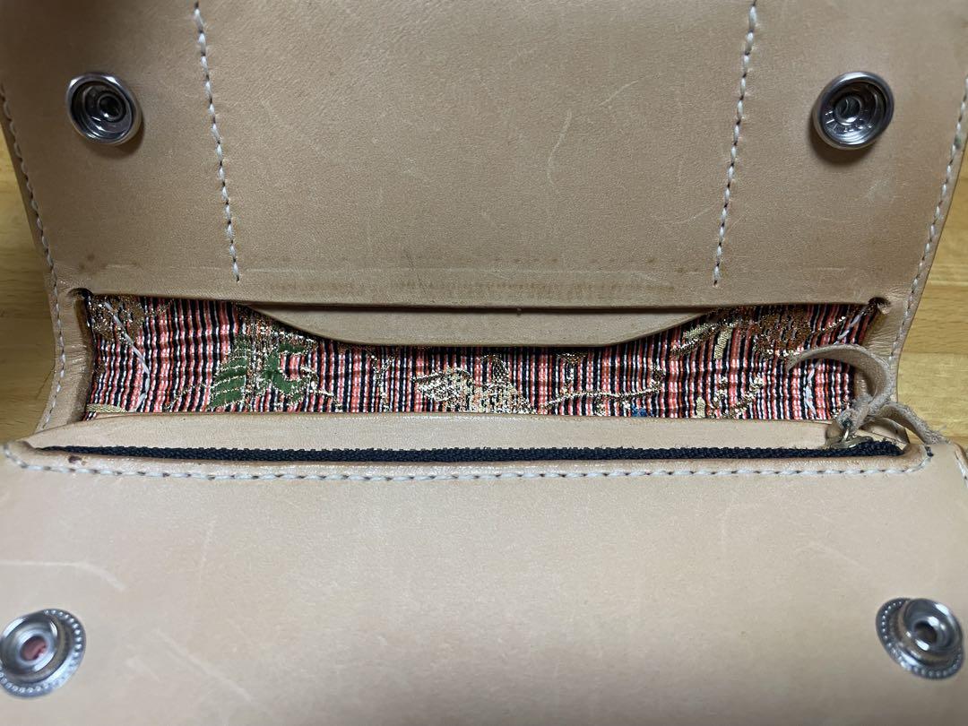 琉球レザー　財布　美品