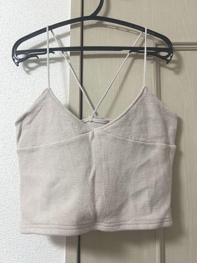 papier 24SS クロスキャミ